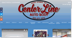 Desktop Screenshot of centerlineautobody.com